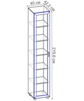 Витрина Витрина 400 СТ.031.400-03