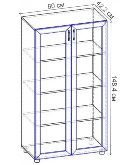 Витрина Витрина 800 СТ.038.800-03