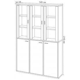 Витрина СУ(ш3в2)+3ФГ+3ФС Ш