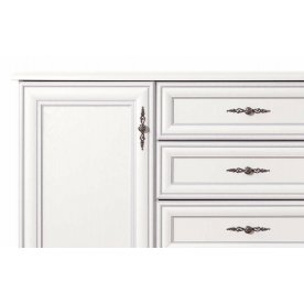 Комод Kentaki (Кентаки) S320-KOM2D4S белый