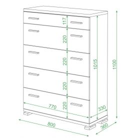 Комод Иланта-2
