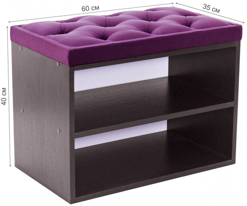 Обувница HD 600 венге / bella 14