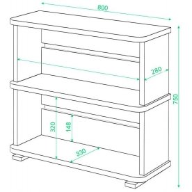 Стеллаж СБ-25/2
