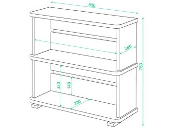 Стеллаж СБ-25/2