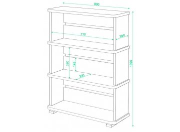 Стеллаж Эланта-25/3