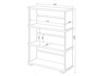 Стеллаж СБ-25/3