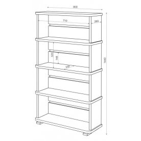 Стеллаж СБ-25/4