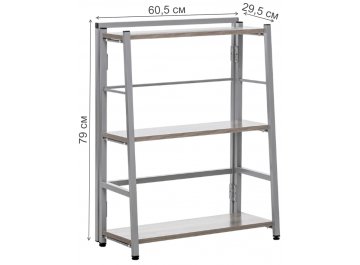 Стеллаж Leset Пако 800