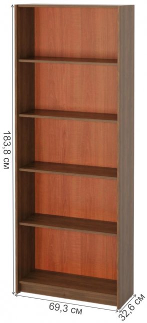 Стеллаж Милана-5 орех