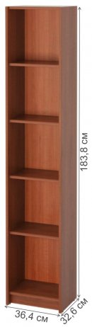 Стеллаж Милана-6 вишня