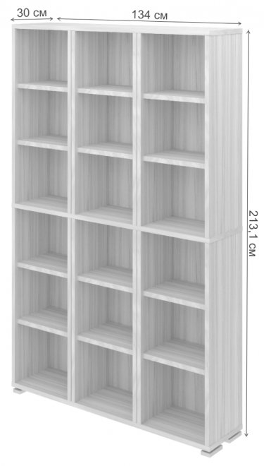 Стеллаж ПУ-40-1 К карамель