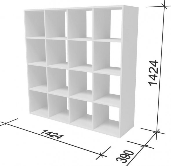 Стеллаж СИ44 дуб сонома