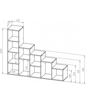 Стеллаж СТ-Л145