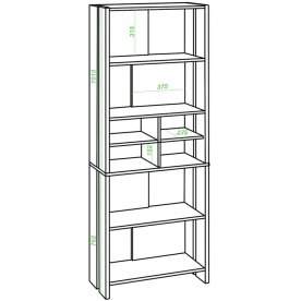 Стеллаж СТЛ-ОВХ