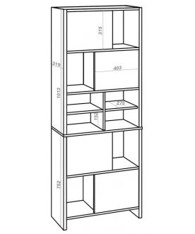 Стеллаж СТЛ-ЗВХ