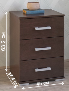 Тумба Вента-83 венге