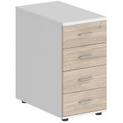 белый / дуб светлый