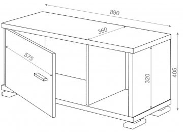 Тумба СБ-30/1