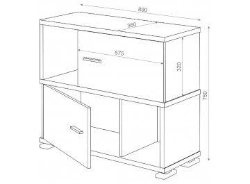 Тумба СБ-30/2