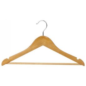 Вешалки-плечики Brabix Стандарт 10 штук размеры 48-50