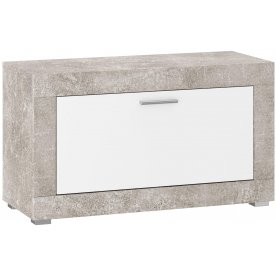 Тумба Миранда atelier / белый глянец