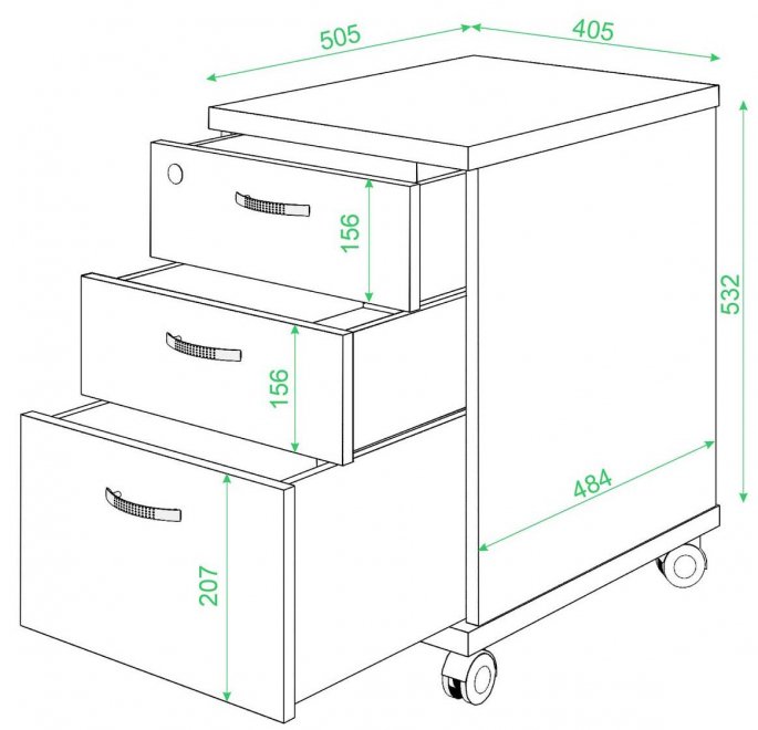 Тумба ТС-2 шамони / карамель