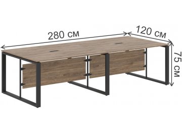Стол для переговоров SkyLand ENIO ECT 2812 2800х1200х750