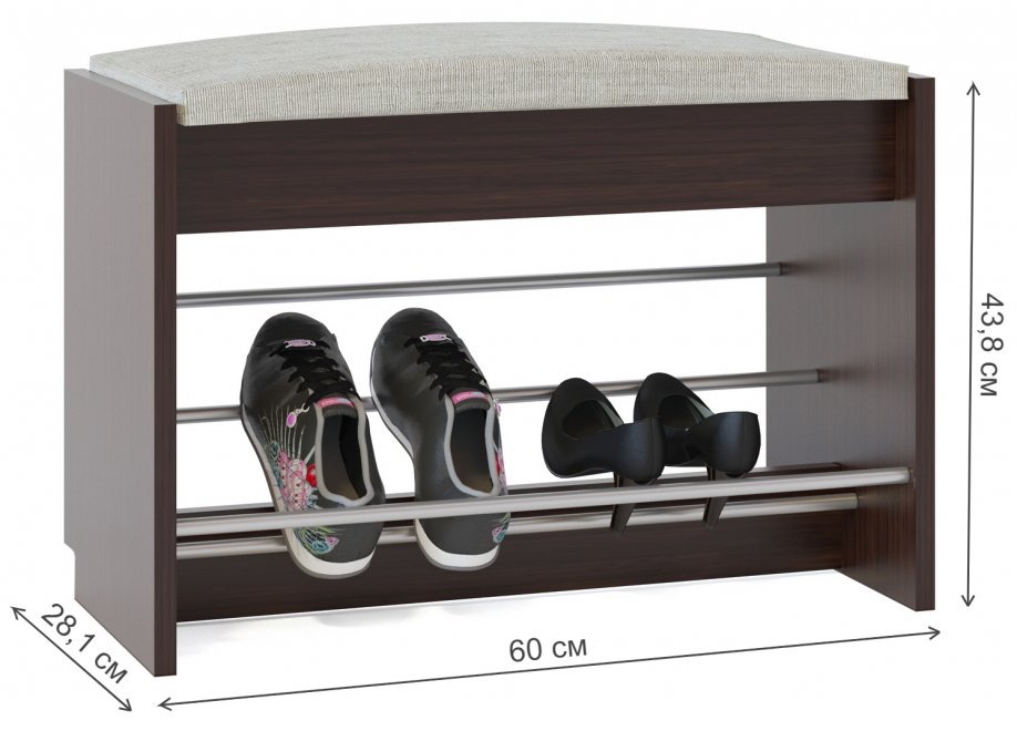 Обувница ТП-5 венге