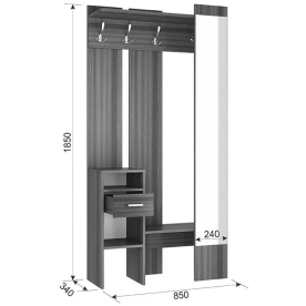 Готовая прихожая Агата