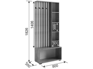 Готовая прихожая Бери К3