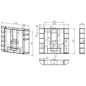 Готовая прихожая Мебелайн-9