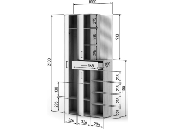 Готовая прихожая Торонто 2