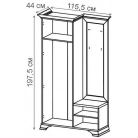 Шкаф Kentaki S320-PPK 110L