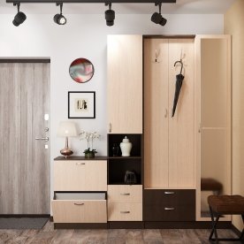 Модульная прихожая Вега комплектация 10