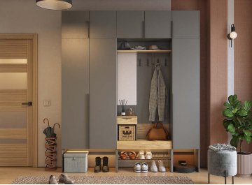 Модульная прихожая Баско К7 комплектация 7