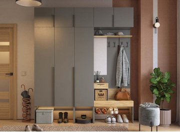 Модульная прихожая Баско К7 комплектация 7