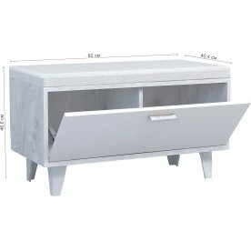 Модульная прихожая Эго комплектация 1