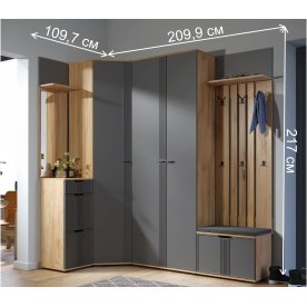Модульная прихожая Эмилия комплектация 5