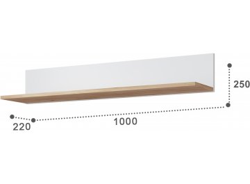 Модульная прихожая Эмилия комплектация 1