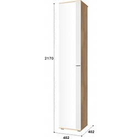 Модульная прихожая Эмилия комплектация 1