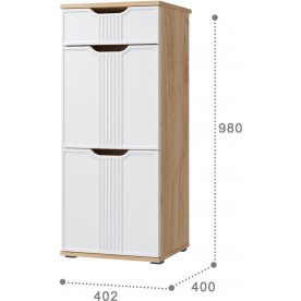 Модульная прихожая Эмилия комплектация 5