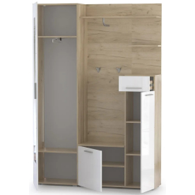 Модульная прихожая Лайн K 002 PW комплектация 1