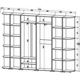 Модульная прихожая Марокко-7