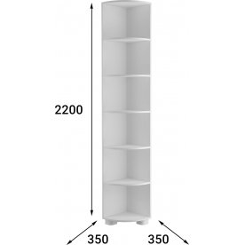 Модульная прихожая Монблан комплектация 2