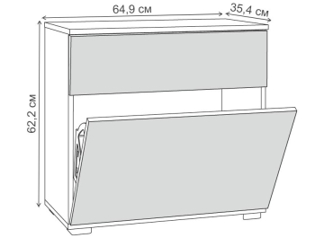 Модульная прихожая Октава Комплектация 1