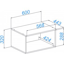 Модульная прихожая Роут комплектация 7
