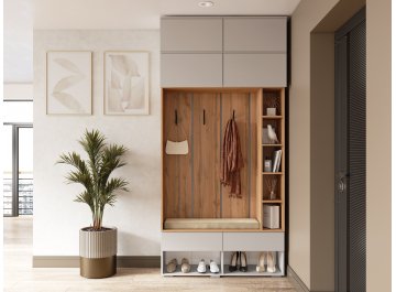 Модульная прихожая Роут комплектация 9