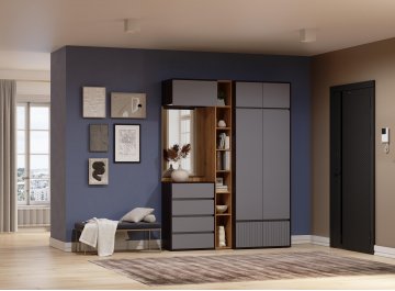 Модульная прихожая Роут комплектация 4