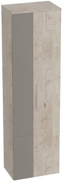 Шкаф Фан дуб бонифаций / мокко глянец