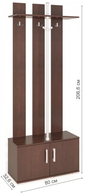 Готовая прихожая Вента-1 венге